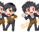 ミニキャライラスト描きます 目立ちたい方におすすめ！可愛いミニキャラ描きます☆ イメージ6