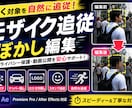 モザイク追従・ぼかし追跡を承ります 現役動画編集者がモザイク追従をスピーディーに対応します イメージ1