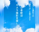 初心者歓迎、コスプレでのカメラ撮影を支援します コスプレイベントへの参加から撮影までを丁寧に支援します イメージ1