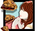 オーダーメイドのイラスト描きます 食べ物とかわいい人物のイラストです！ イメージ4