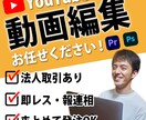 迅速・高品質！YouTube向け動画編集をします 動画編集を通してあなたのビジネスに貢献します！ イメージ1