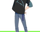 ポップで明るい目を引く全身絵お描きします キャラデザも可能！曖昧なイメージでも形に致します！ イメージ3