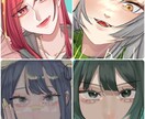イラスト承ります SNSアイコンを中心に、立ち絵や1枚絵等々描きます。 イメージ4