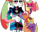 デフォルメ・ポップでかわいいイラストをご提供します アイコン／グッズ／挿絵に使えるオリジナルイラスト イメージ5