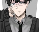 お手頃価格でアイコンorイラスト描きます 一枚絵でもバストアップでもどちらも描けます。お気軽にどうぞ イメージ6
