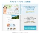 集客に必要な設定ぜんぶ乗せ！ペライチLP制作します オリジナルFVで訴求する、女性向けLPを低予算で作りたい方に イメージ2