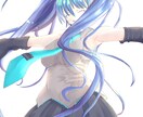 １０００円値下げ！】イラスト描きます SNSのヘッダーやアイコン、動画の立ち絵に！ イメージ7