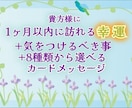 貴方様に1ヶ月以内に訪れる幸運をお伝え致します ❖個人情報一切不要の未来予知❖ イメージ1