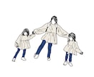 写真から優しい線画をお描きします 贈り物やインテリアにもおすすめです。 イメージ7