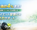 1枠限定｜ダイエットが続かない人へ習慣化支援します 無理なく続く食事と行動習慣を設計します イメージ1