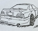 皆さんの愛車を名刺サイズでスケッチします 〜あなたの愛車を手のひらサイズに〜 イメージ4