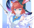 色のハッキリしたイラストを制作します アイコン、1枚絵、サムネ等、割と何でも描きます イメージ4