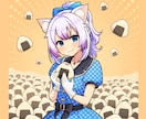 商用OK！ポップでかわいいキャライラスト描きます 動画素材・プレゼントなどに！動物とペアのイラストも得意です。 イメージ4