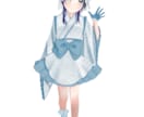 ふわっと甘可愛い等身イラストを制作致します ♡SNS使用、商標利用OK！お気軽にお問い合わせください⟡ イメージ4