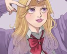 アイコン、イラストお描きします 各種SNSのアイコン、ヘッダーから一枚絵まで承ります！ イメージ2