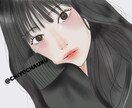 似顔絵風アイコン描きます 淡い色合い似顔絵風の可愛いアイコン イメージ1