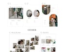 選べる全8Pの結婚式プロフィールブック作れます 即日納品！スマホ編集可！編集・印刷マニュアルもお渡しします イメージ5