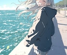 綺麗なSNSアイコン、イラストをお描きします あなただけのイラストあなたの手に イメージ3