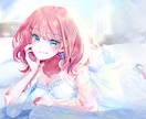一枚絵、歌ってみたなどのイラストを制作します 現在はリテイク無制限中です！！ イメージ1