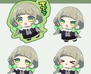 SDキャラ／ミニキャライラストを制作いたします グッズや動画、アイコンやスタンプなどに イメージ7