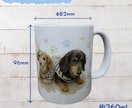 愛犬の写真からうちの子オリジナルマグカップ作ります 愛犬、愛猫、ペットのお写真から世界に一つのマグカップを作成！ イメージ8