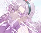 SNS用アイコン、ヘッダー描きます キャラクターデザインもお任せください！ イメージ2