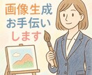 思い通りの絵を作るためのお手伝いをします 画像生成の調整サポート、プロンプトの作成アドバイス イメージ1