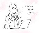 お写真からおしゃれなシンプルイラストを描きます SNSアイコンに人気！ご家族やお子さまの記念イラストにも イメージ2