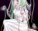 商用利用◎格安でかわいい女の子のイラスト制作します サムネ、歌ってみた、MV、アイコン、1枚絵描きます！ イメージ3