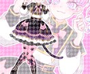 ふわふわ可愛いキャラクターの立ち絵を描きます キャラシやコテシ、TRPGでの立ち絵にどうぞ！ イメージ6