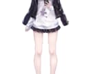 可動域豊かで唯一無二なVtuberをお創りします 体XYZカスタム可能な理想のお姿を可愛くお届けしたいです イメージ10