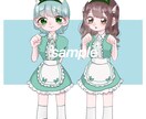 おしゃれなイラスト作成します アイコン、夢絵、創作、デフォルメなんでも描きます！ イメージ3