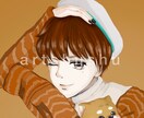 アイコン•サムネイラスト描きます ご希望の2次元キャラのイラストを描かせて頂きます！ イメージ5