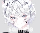 中性的な子・動画サムネイル・アイコン描きます 一枚絵、動画用サムネイルやアイコンのイラスト描きます！ イメージ5