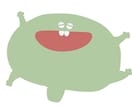 ぶさかわ？ほんわか個性のある、ゆるキャラ作ります うま！とはならないけれど、どこか印象に残る、そんなイラスト イメージ2
