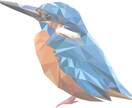 写真から幾何学/ジオメトリックイラスト作成します 三角形のみで形作られたお洒落な動物アイコンが欲しい方へ イメージ1