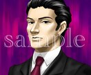 SNSアイコン、イラスト描きます / リアル過ぎない、かっこいいイラスト！！ イメージ4