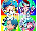 パキッとカラフルな絵柄でアイコンを描きます 思わず目を惹く！そんなアイコンorヘッダー描きます！ イメージ3