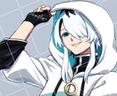 一緒に作成！ご希望の用途のイラスト描きます オリジナルキャラクターやVtuverさんのアイコンや一枚絵に イメージ7