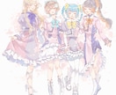 キラキラした儚いイラストを制作します 動画、サムネイル、アイコン、ヘッダー、プレゼント用に！ イメージ3