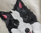 わんこの似顔絵お散歩トートバッグをつくります 愛犬のお名前入りトートバッグでお散歩が3倍楽しくなるかも イメージ2