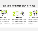 企業の想いが伝わる資料を作成します プレゼン資料に「わかりやすさ」と「伝わるデザイン」を。 イメージ2