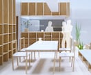 一級建築士が素材感を表現した住宅模型を製作しをます 設計意図や空間の魅力を伝える模型を丁寧に作成します イメージ8