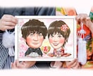 幸せつなぐ【ウェルカムボード＆両親ギフト】描きます 結婚式やご両親ギフトに、あたたかな笑顔の1枚を イメージ9