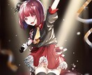 ご要望に沿って厚塗りイラスト作成します グッと目を引く雰囲気のあるイラストお任せ下さい¨̮♡ イメージ3