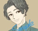 おしゃれなアイコンイラスト描きます 写真を元に、雰囲気のあるアイコン用イラストを作成します。 イメージ5