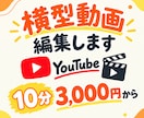 お試し！10分までの動画作成します まずは横型動画をお試しで編集して欲しい方へ イメージ1