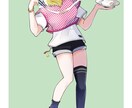 立ち絵やアイコンなど人物イラスト作成します 様々な用途に使用可能、お問い合わせだけでもお気軽に！ イメージ3