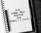 人に話せないこと「悩み相談」します 心の声を聴く部屋 - 知識と理解で支える心の寄り添いサービス イメージ4