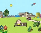 ポップで可愛いイラスト制作します 用途は自由!チラシやフライヤー、Tシャツなどなんでも! イメージ4